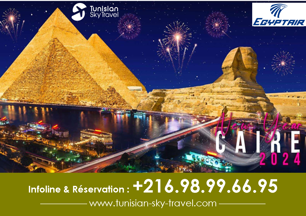 Cairo New Year 2024,Egypte